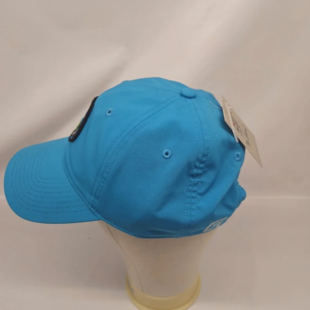 American Dry Goods Hat Men's One Size Blue Embroidered Patch Youth Golf Tarheels